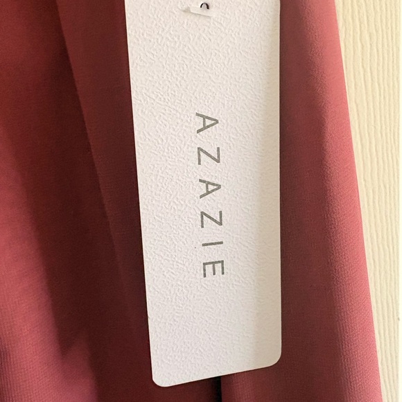 Azazie NWT Desert Rose Maxi Dress - Picture 3 of 8